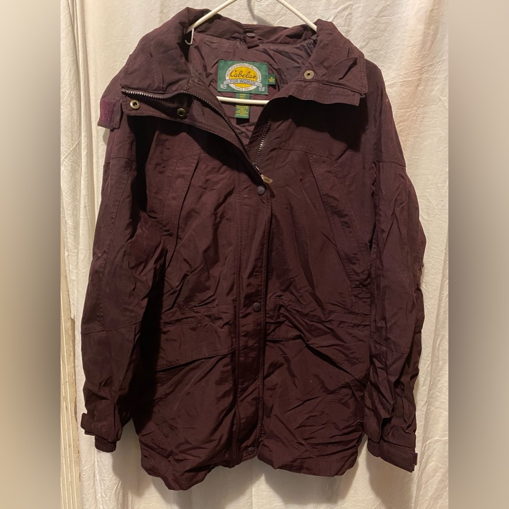 COPY - Women medium cabelas rain coat